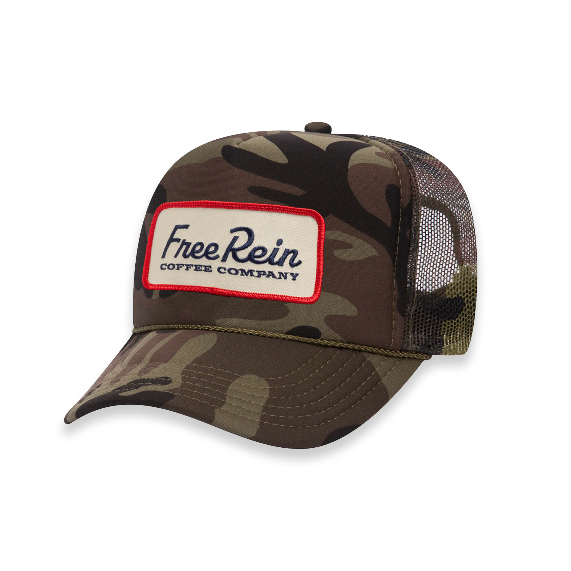 Free Rein Foam Trucker-Cream